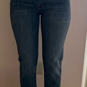 Rock & Republic Blue Ankle Cropped Jeans